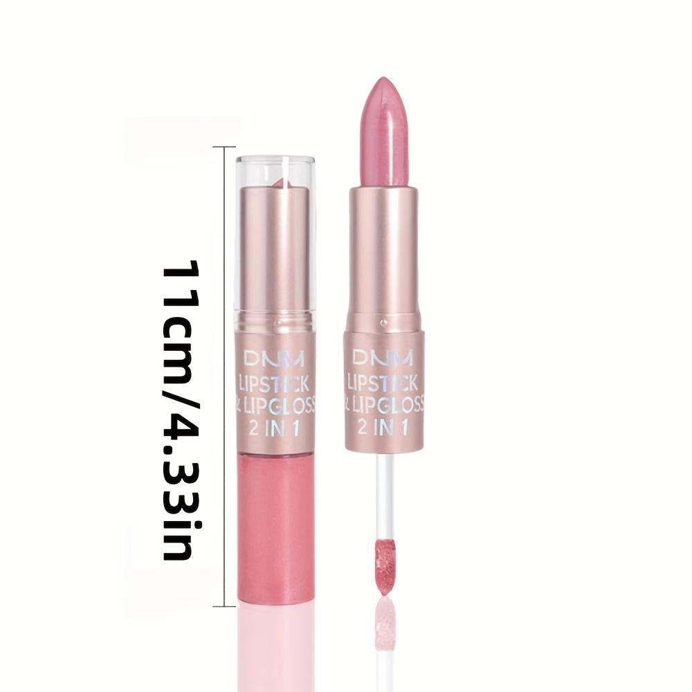 2-in-1 Non-Stick, Moisturizing Lipstick - Long-Lasting, Fade-Resistant Liquid Lip Color with A Glossy Finish Lipstick Gift for Women