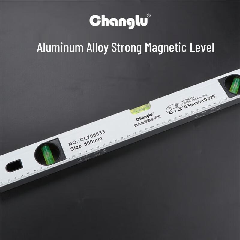 Changlu CL706636 Aluminum Alloy Magnetic Level Ruler
