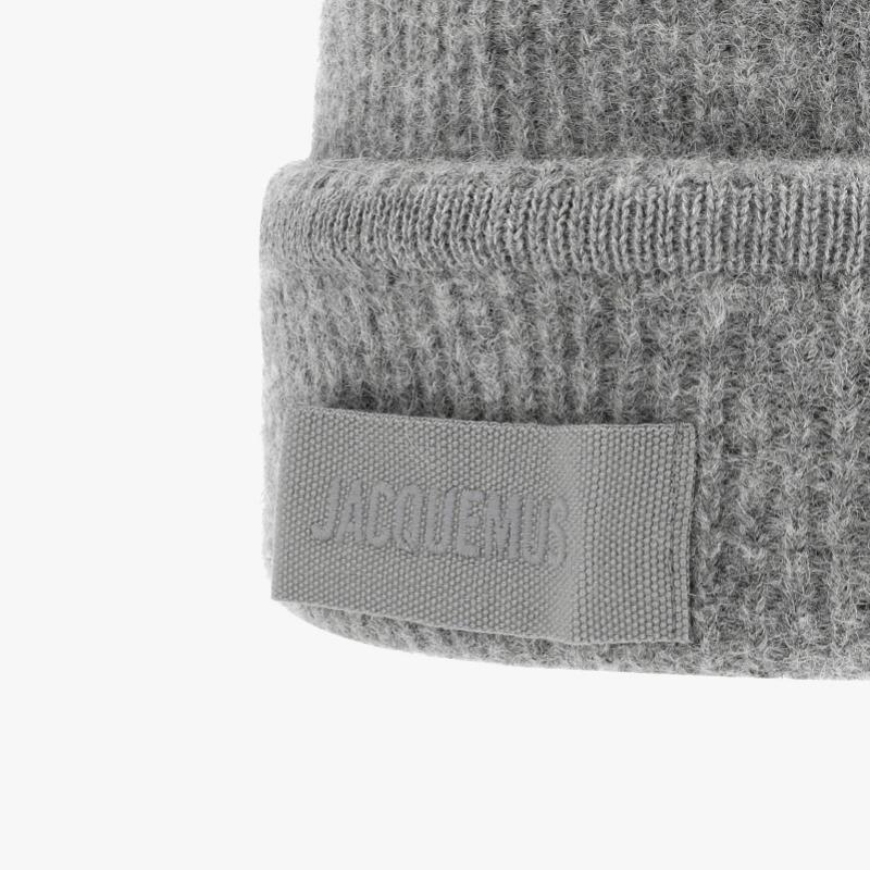 Jacquemus Le Bonne Gross Grain grosGrain Logo Beanie Acu00666ak00227