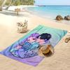 Kpop Dämonenjäger Bedrucktes Strandtuch, Großes Saugfähiges Schnelltrocknendes Handtuch für den Sommer, Outdoor, Schwimmen