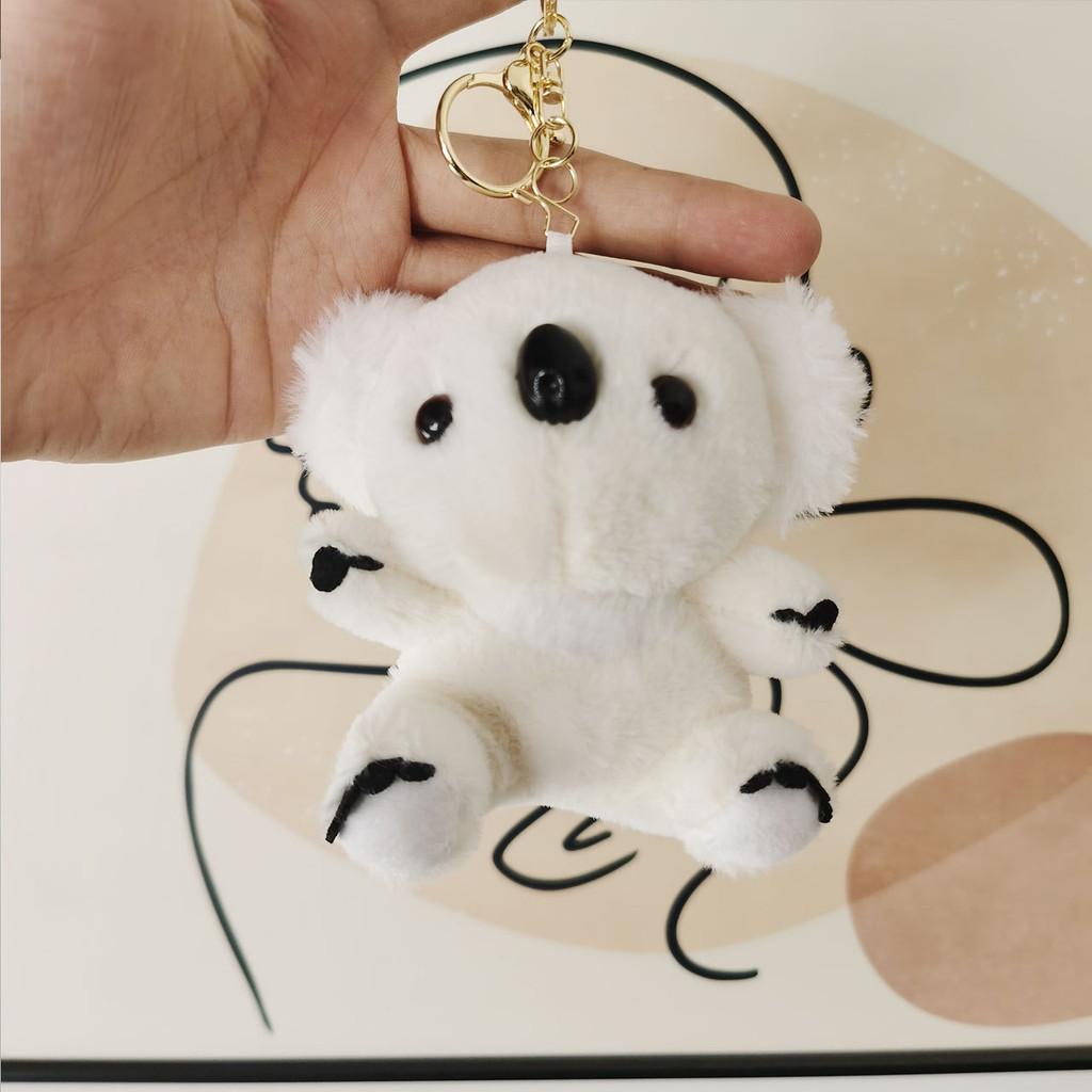 Entzückender Koala Plüsch Schlüsselanhänger Weiches Spielzeug Niedliche Tierpuppe Taschenanhänger für Paare