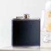 Shangqi Portable Stainless Steel Leather Hip Flask Set