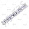 3D ABS Big Small Size TITANIUM Letter Emblem Rear Trunk Logo Badge For Ecosport Fiesta Focus Mondeo Edge Escape Kuga Galaxy