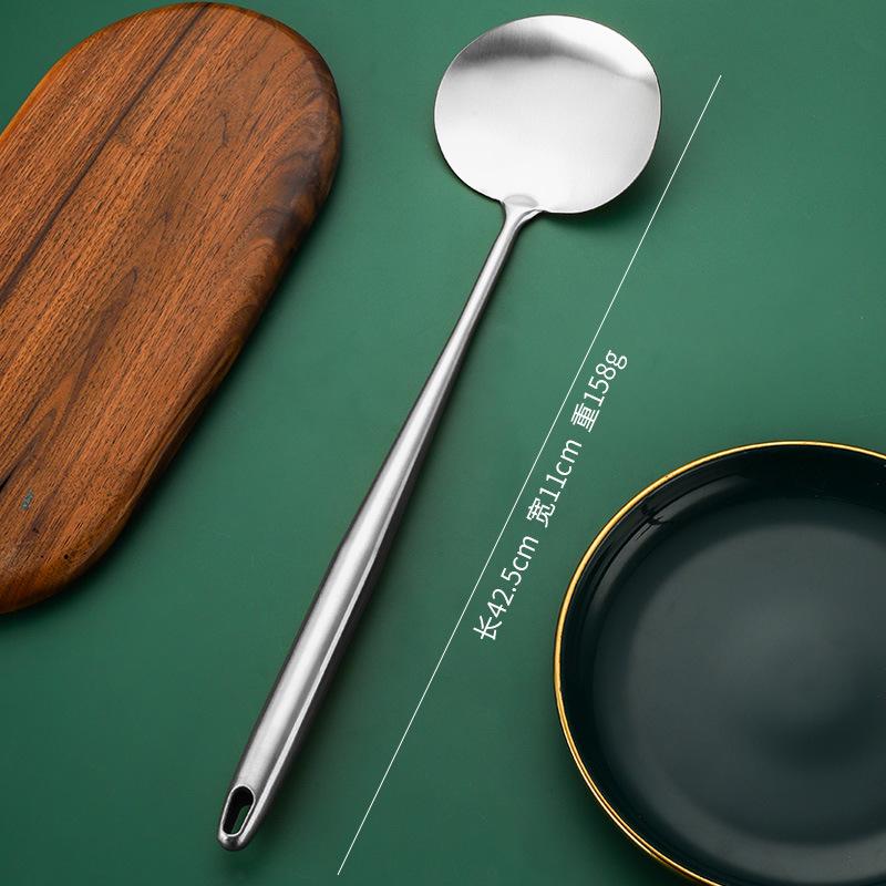 Набор кухонной утвари из нержавеющей стали: лопатка для жарки и лопатка