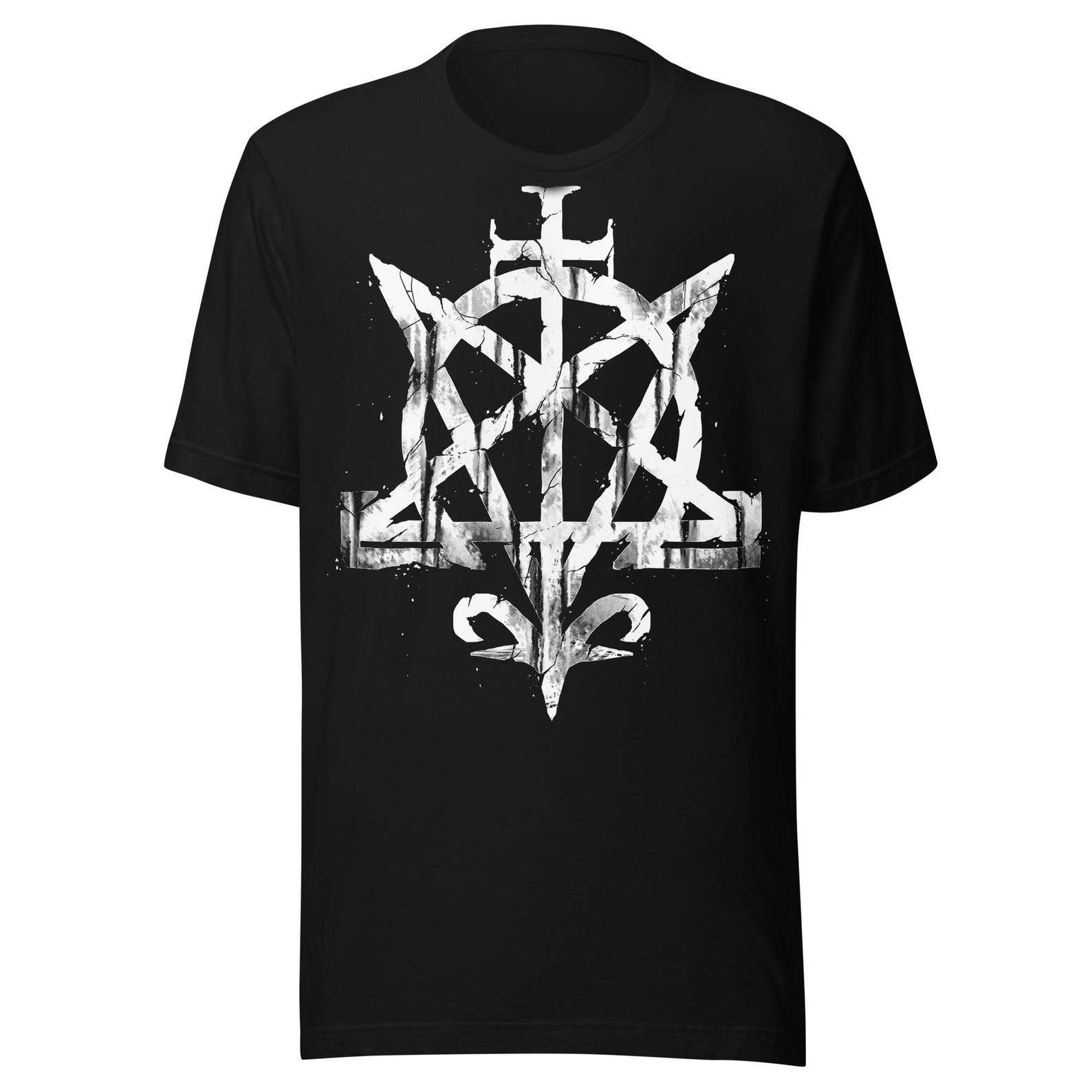 Lilith Symbol Witchcraft Goddess Female Devil Occult Grungy Style t-shirt S