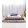Long Plush Square Dog Bed Cat Mat Pet Nest Deep Sleep Dog Sofa Bed