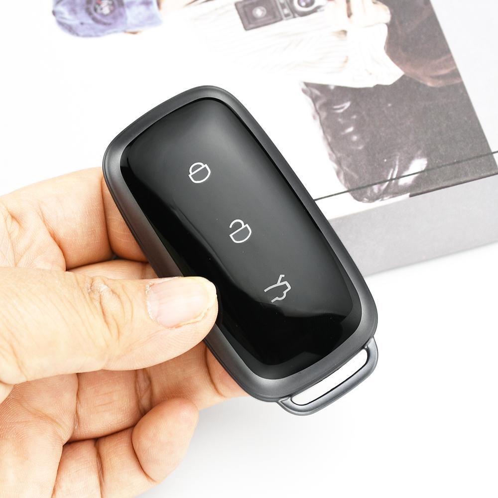 

Auto Keyless Shell Full Cover Gun Grey For Geely Galaxy L6 A7 E8 M9 Starship 7 Car Specialized Car Key Case Protective Cover