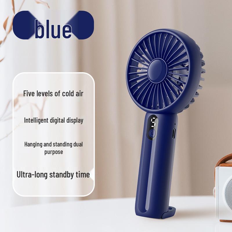 

Portable Mini Fan: USB Rechargeable, Silent, Long Battery Life, Waist-Hanging, Handheld Electric Fan for Outdoor Use 3000mAh