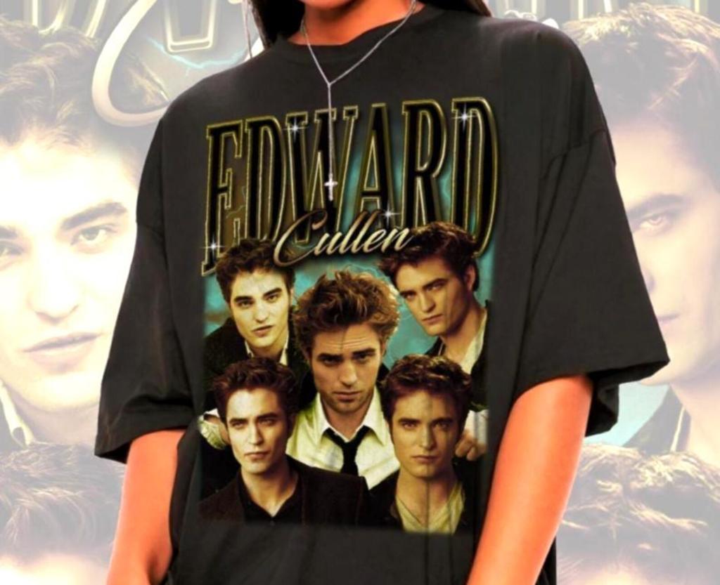 Unisex Edward Cullen Shirt - Team Edward Tshirt,Robert Pattinson Tee,Beward,Bella Swan