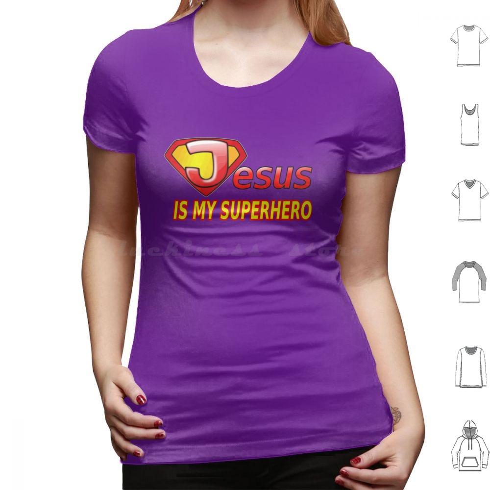 Jesus Ist Mein Superheld T-Shirt Baumwolle Herren Damen DIY Druck Jesus Ist Mein Superheld Jesus Christus Lustig Christlich Jesus Ist Mein