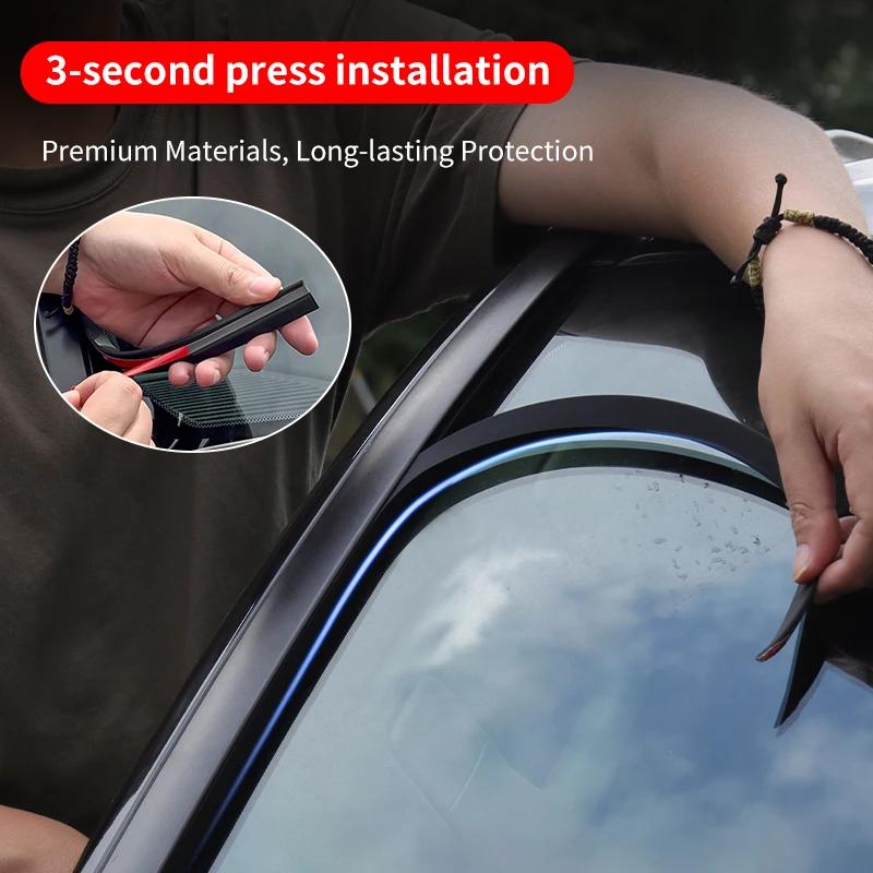 Front windshield sealing strip,For 2021-2026 Land Cruiser LC300,Lexus LX600 Sound insulation Dustproof Rubber strip Accessories