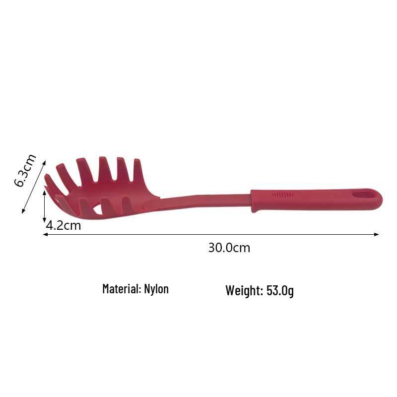In Stock High-Temperature Resistant Food Grade Nylon Spaghetti Fork Kitchenware