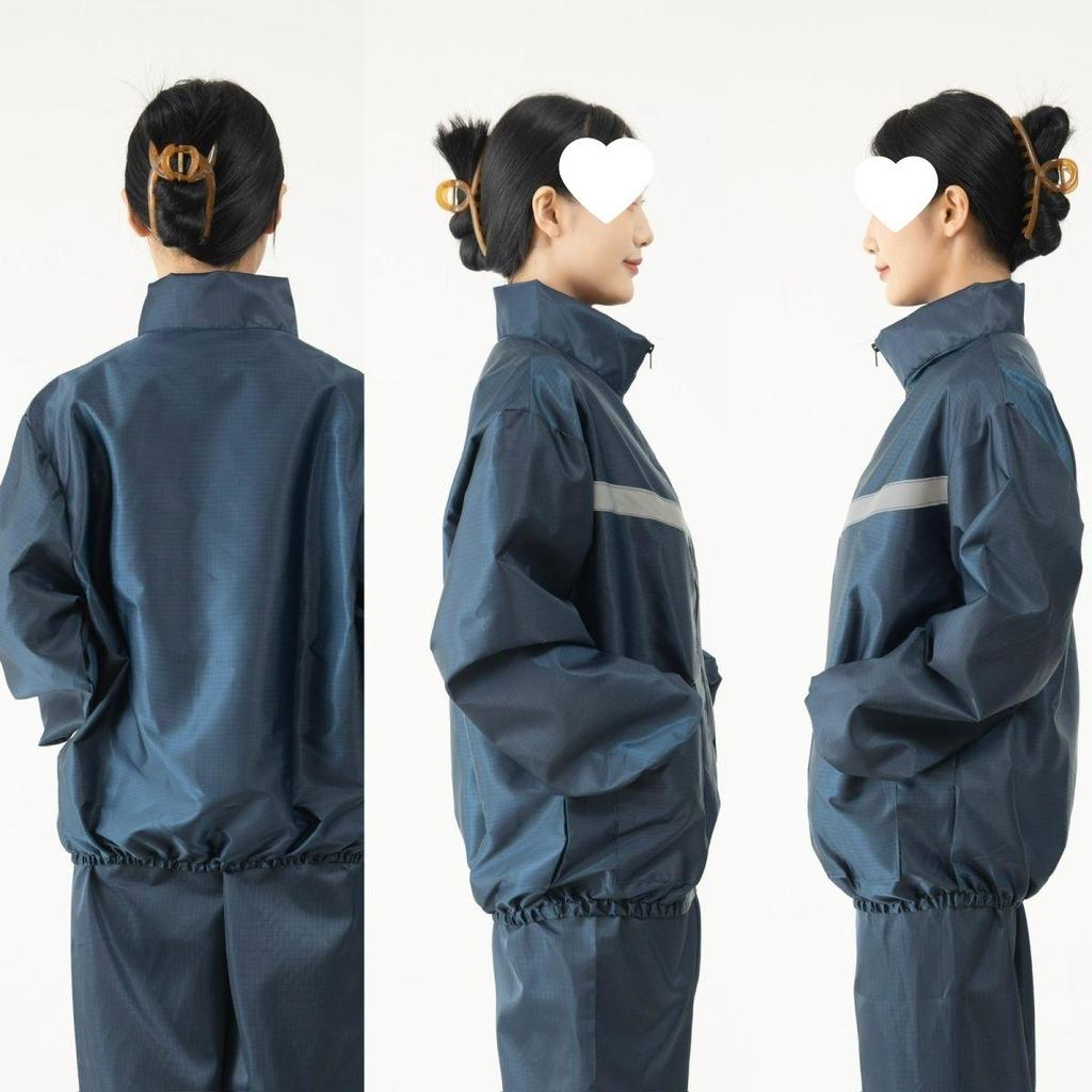 Dustproof Breathable Anti-static Protective Workwear Set - Unisex Wear-resistant and Dirt-resistant Loose Fit