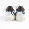 Great LOUIS VUITTON Sneakers LV Escal Monogram Blue Leather Women 34.5 CL1129 Used