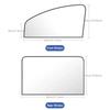 2Pcs Car Side Window Sun Shade Magnet Privacy Curtains UV Reflection Anti Glare UV Block Sunshade for Front/Back Window
