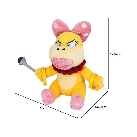 Sanei Boeki Super Mario ALL STAR COLLECTION Wendy (S) W16D14H17cm Plush AC66