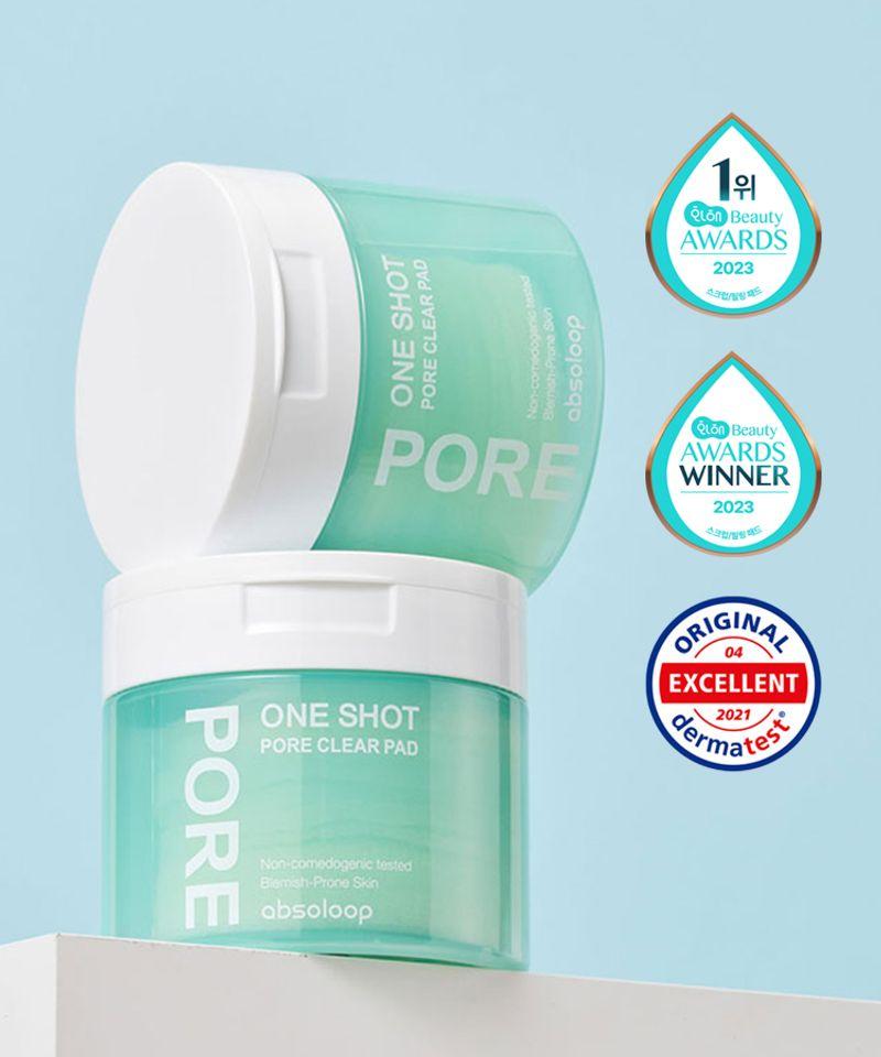 One Shot Pore Clear Pore Pads 60 Sheets