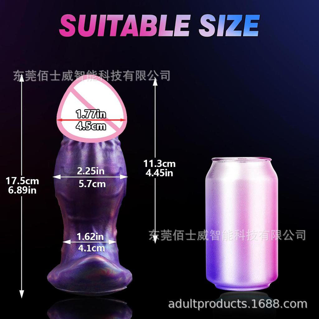 Vibration Shaped Dildo Wearable Outdoor Anal Plug Simulation Explosive Muscle Fist Training Anal Expansion SM Vibration Toy