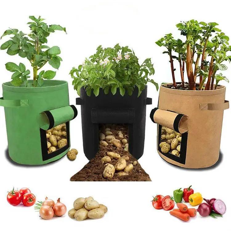 Felt Non-Woven Potato Tomato Planting Bag