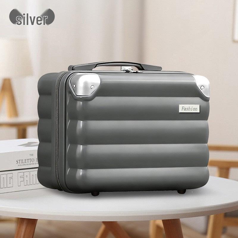 Women's 24-Inch Leather Trolley Suitcase with Universal Wheels, Sturdy and Durable, Large Capacity, 2026 Edition, with Combination Lock.