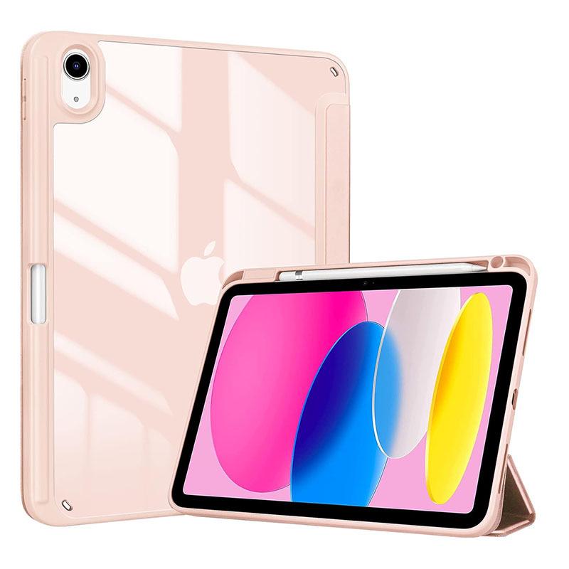 IPad Air 11 Dreifach faltbares magnetisches Acryl-Ständer-Case mit Sleep-Funktion