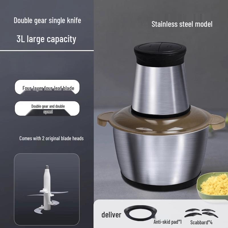 ZISIZ 3.0L Multi-functional Electric Meat Grinder
