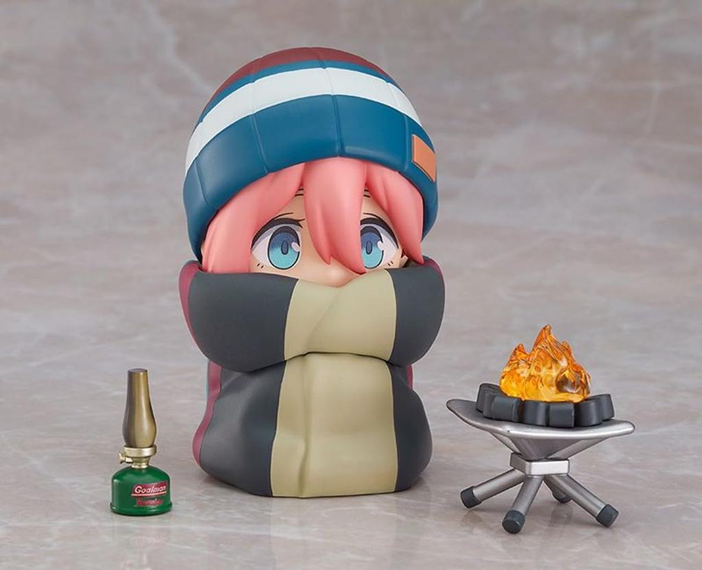 Nendoroid Yuru Nadeshiko Kakamigahara Solo Camp DX Edition Malovaná pohyblivá figurka Camp Ver. ABS&PVC bez vodního kamene