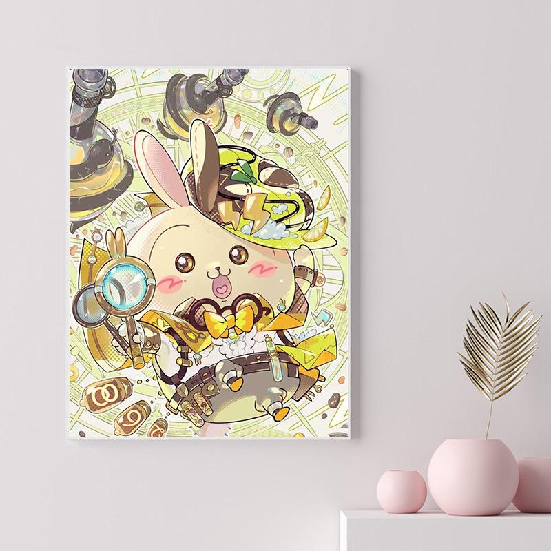 40X50Cm Diamond Painting Large Size Diamond Sticker Bedroom Living Room Decorative Painting With Photo Frame