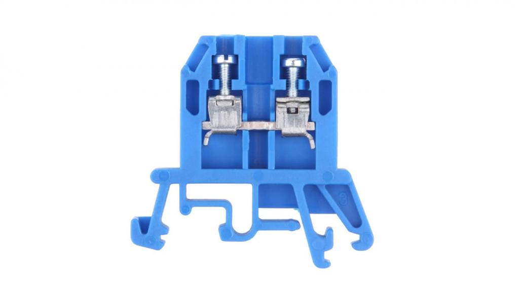 Złączka Szynowa 2-Przewodowa 2,5 Mm2 Niebieski Zug-G2,5 A11-0076