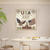 250th Anniversary Pearl Painting Kit, USA Anniversary DIY Pearl Art Set, Patriotic Bead Painting Craft Kit for Beginners Adults