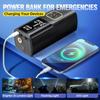 Portable Rechargeable Tire Inflator 150PSI Air Compressor with Digital Gauge & Auto Shut-off for Car, Bike, Motorcycle, E-Bike