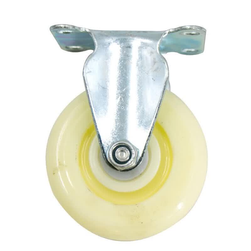 Yunshu Industrial White Nylon Caster Wheel