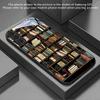 Capa de telemóvel em vidro com padrão de livro adequada para Samsung para galaxy S26 S25 S24 S23 S22 S20 FE Ultra Plus 5G capa traseira anti-queda