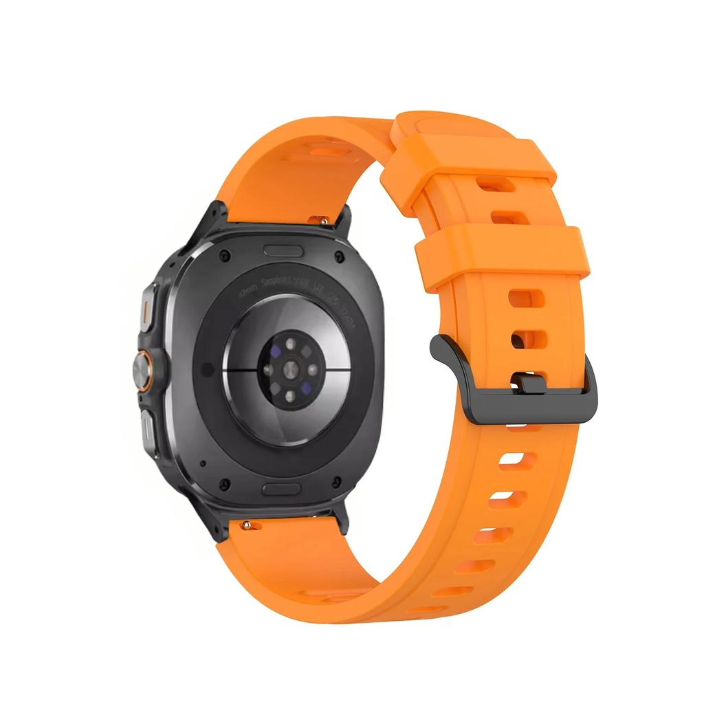 Sport Silicone Strap for Samsung Galaxy Watch Ultra 47mm Replaceable Wristband Correa for Samsung Galaxy Watch 8 Ultra  Band