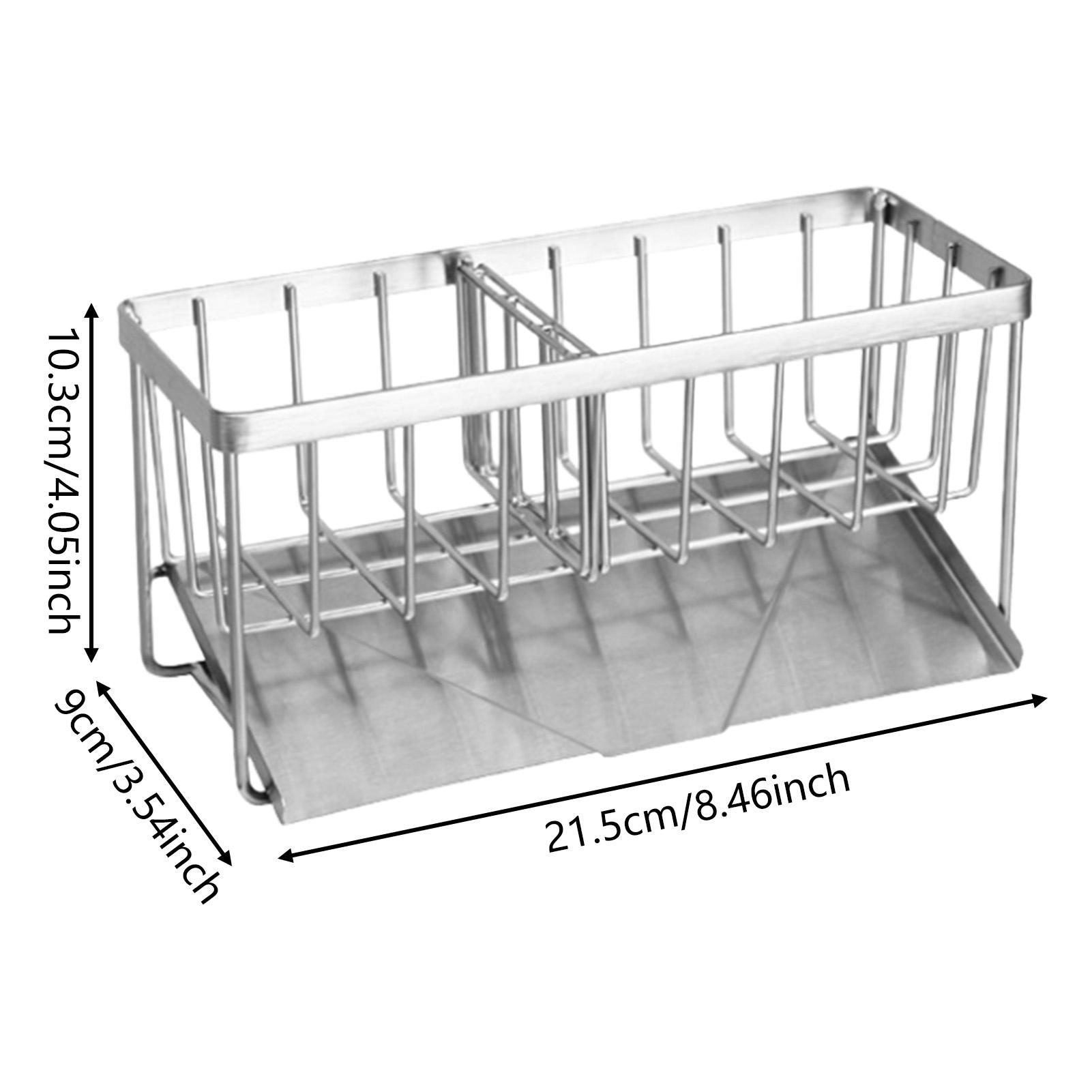 

Кухонная мойка из нержавеющей стали, полка для слива, органайзер для хранения губок, полка для сушки мыла, кухонный органайзер, аксессуары для ванной комнаты