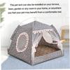 Katzenzelt, Katzenhöhle, Katzenschlafhaus für Kätzchen, Welpen, Laufstall, Käfig, Korb, Katzennest, Zwinger, kleines Hundehaus, Bett