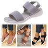 Stylish Fish-mouth Casual Sandals With Elastic Strap For Women Characters)