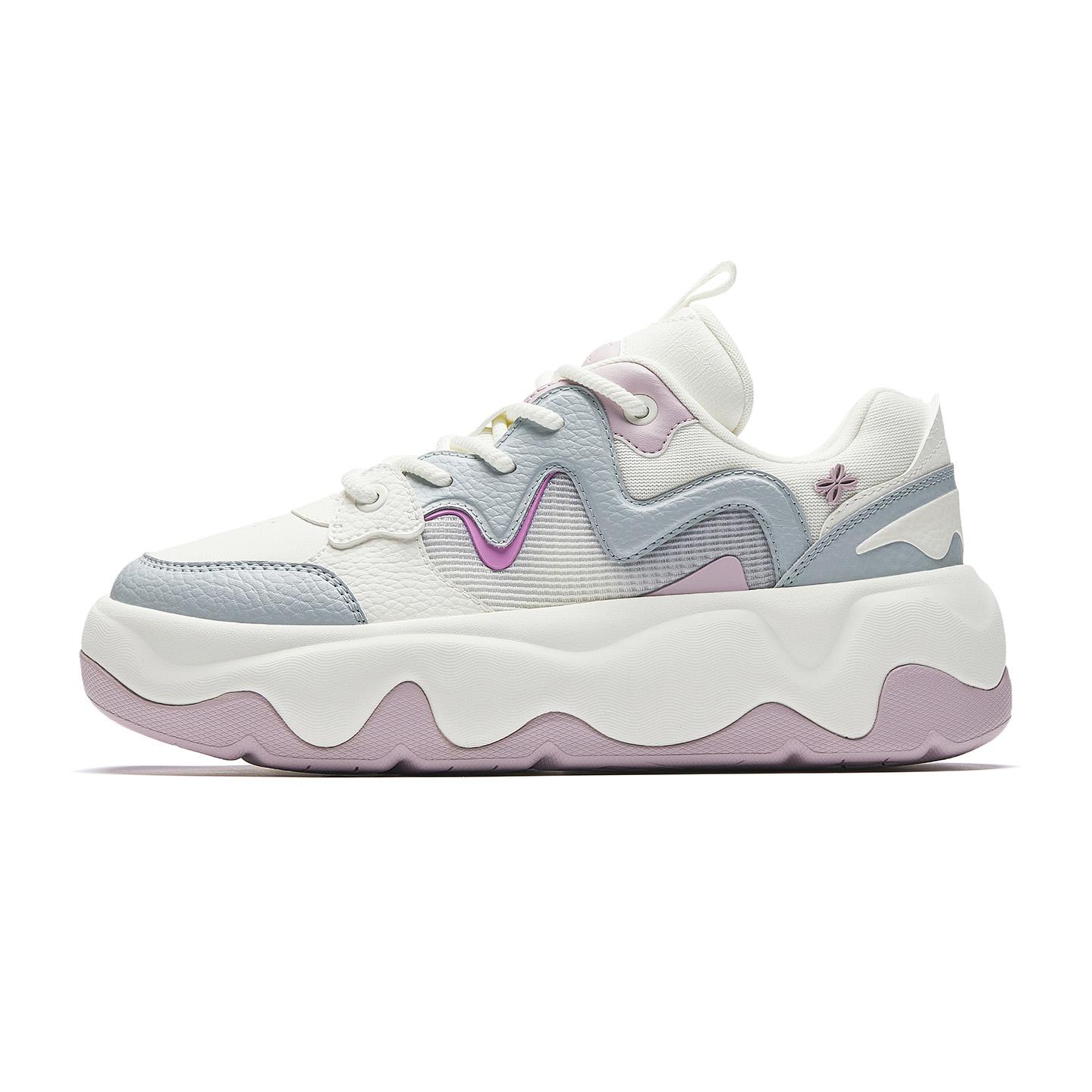 

Anta Мороженое Удобные Модные Нескользящие Износостойкие Легкие Низкие Повседневные Кроссовки Детские Кроссовки Фиолетовый 922548033-6 35.5