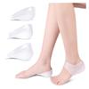 Demi-semelle Silicone Invisible Augmentant la Hauteur Amortissante pour Sports Décontractés