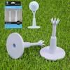 1/2Pcs Adjustable Golf Ball Holder Golf Tee Golf Swing Trainer Golf Practice Tees Golf Accessories