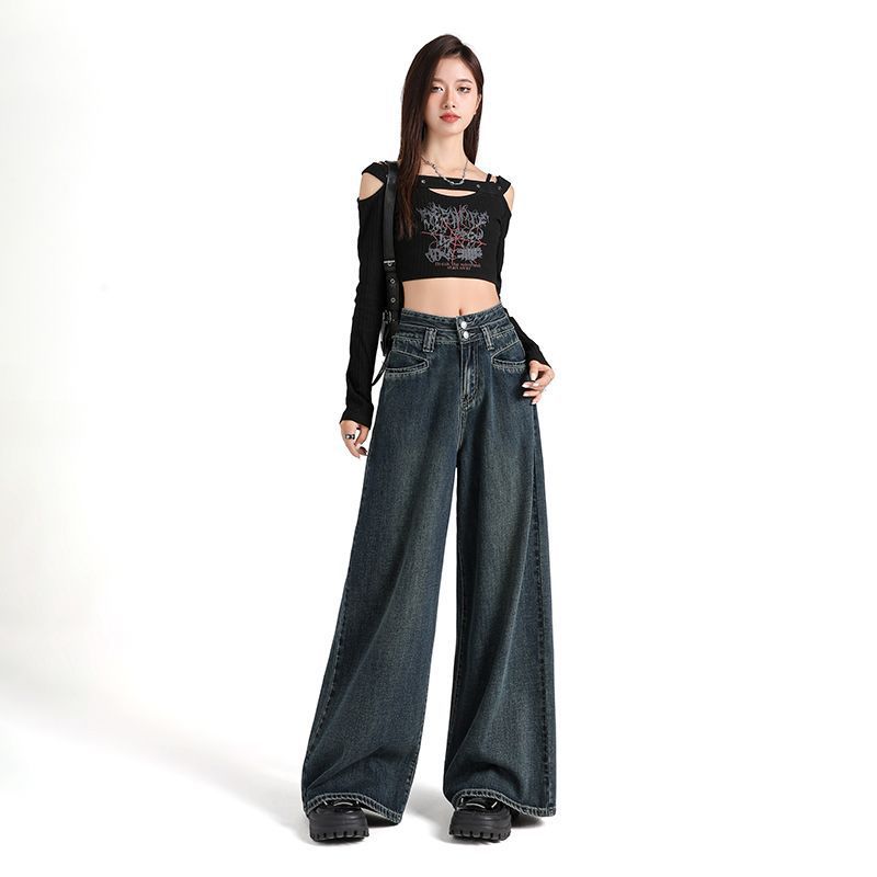 

Женские осенне-зимние легкие широкие брюки-полукомбинезон для женщин на осень и зиму с индивидуальными карманами 2XL