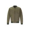 Solid Color Logo Pocket Zip Jacket Men Jackets Forest-Green A29WCA58