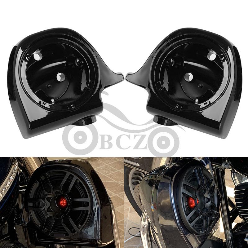Harley Street Glide Передний обтекатель Защита ног Корпус динамика 1997-2013 Leg Guard Tool Box Speaker Housing