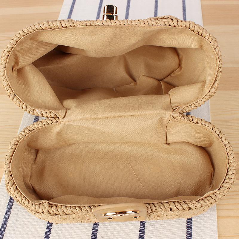 New Woven Bag with Adjustable Strap, Japanese Korean Inspired Paper Rope Crossbody Purse, Minimalist Dual-Use Shoulder Bag for Casual Outings