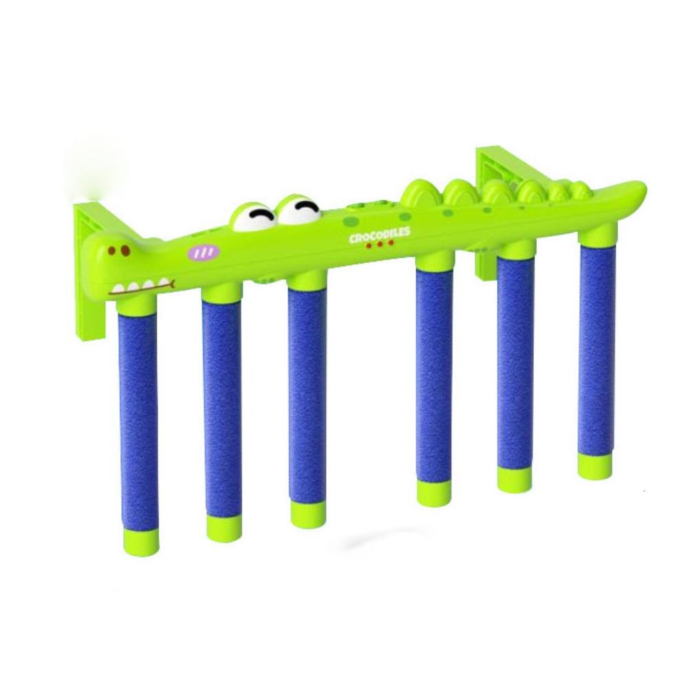 

Крокодил Челлендж Игра Падающие Палочки Тренажер Реакция Игра с Палочками Сад зелёный