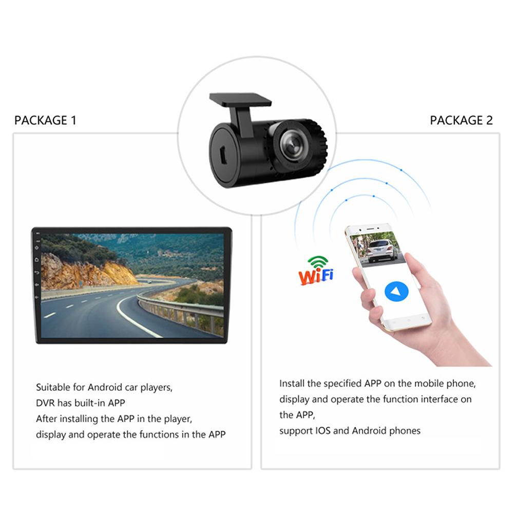 Car Androids/WiFi Driving Recorder High-Definition Video Camera Auto Accessoires