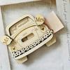 1PC Money Gift Holder Creative Congrats Card Wooden Crafts Desktop Ornament Unfinished Wood Car Shape Wedding