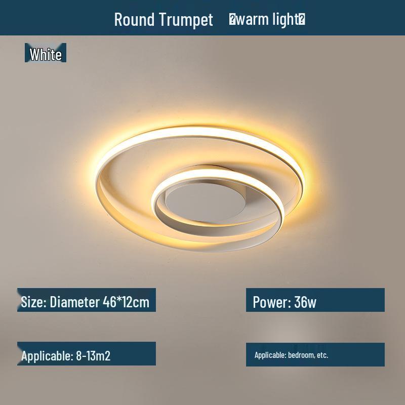 Nordic Postmodern LED Ceiling Light - Minimalist, Creative Design for Living Room or Bedroom