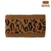 Knitted Headband Women Winter Warm Hair Band Sport Headwrap With Fleece Lining Plaid