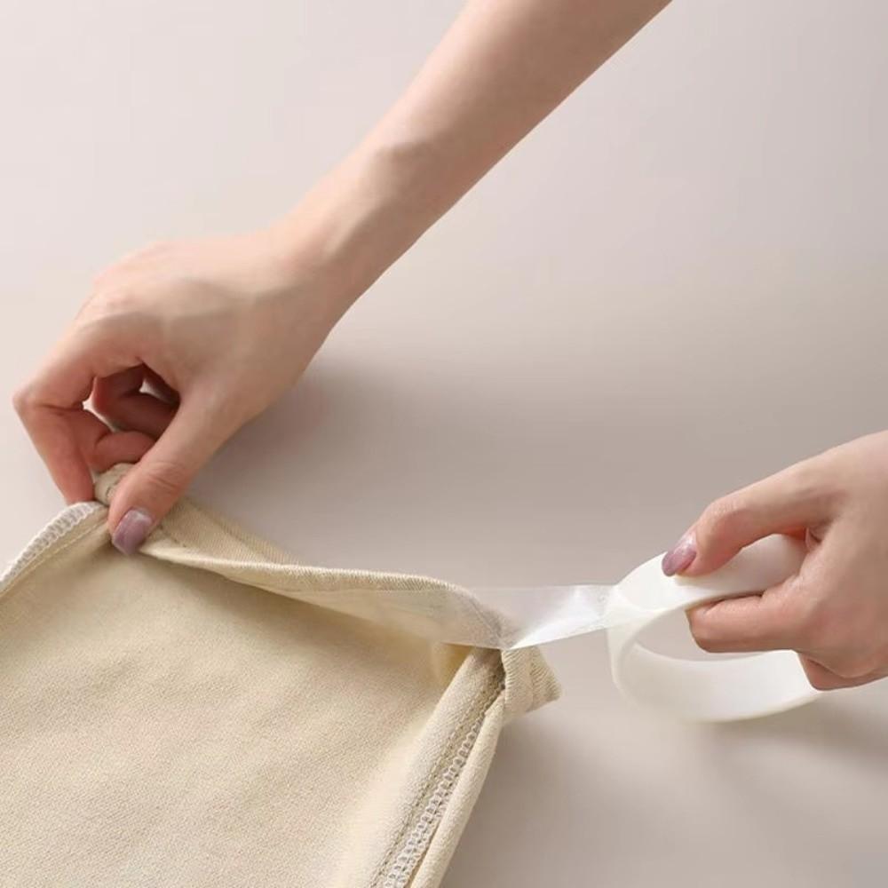 10Yards Cotton Paper Double Sided Tape No Sewing Required Ousehold Repair Lining Garment Tape DIY Sewing Crafts